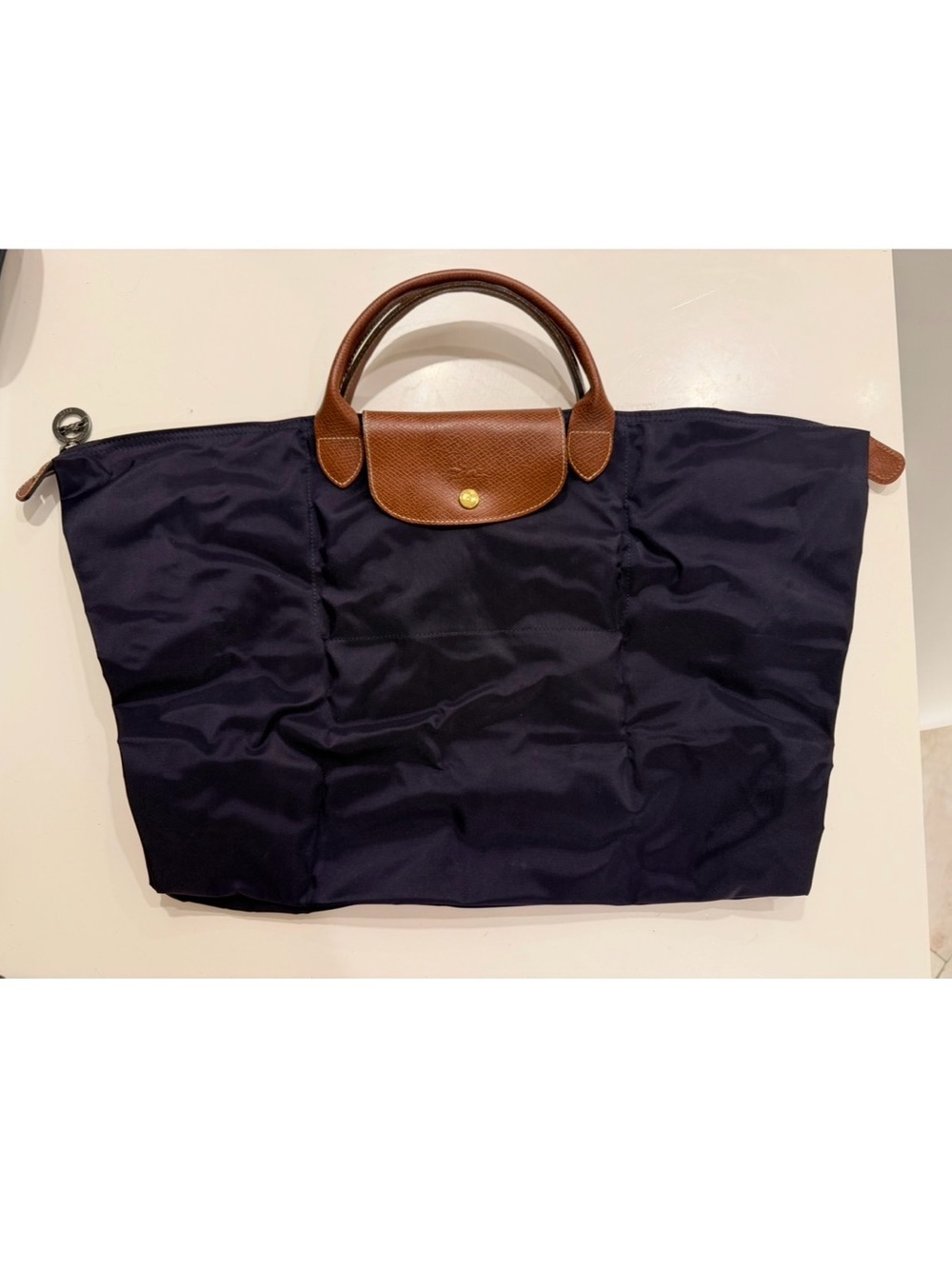 Longchamp Le Pliage Original L Travel Bag - Plum